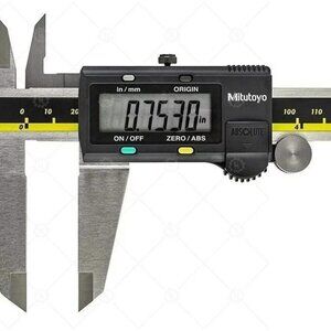 "Mitutoyo 500-197-30 200mm/8"" Absolute Digital Digimatic Vernier Caliper   8 in